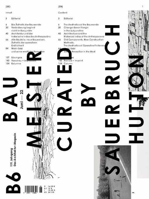 Title details for Baumeister by GEORG GmbH & Co. KG - Available